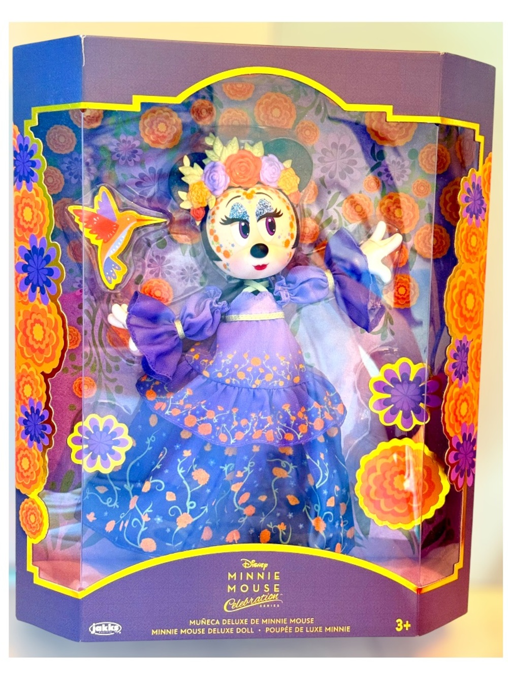 Disney Parks Minnie Mouse Celebration Series Mexico Pavilion Doll NIB